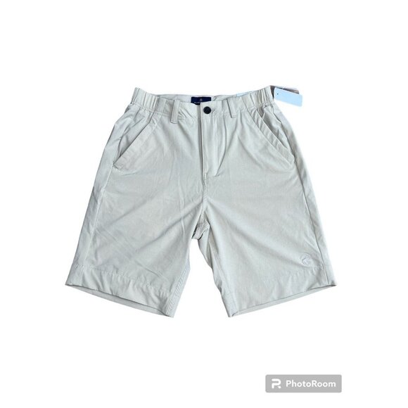 Brooks Brothers Shorts Size W30 Inseam 9" Mens Chino Khaki Golf Performance - Picture 1 of 5